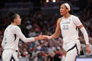 A'ja Wilson rompe el récord anotador de una temporada WNBA