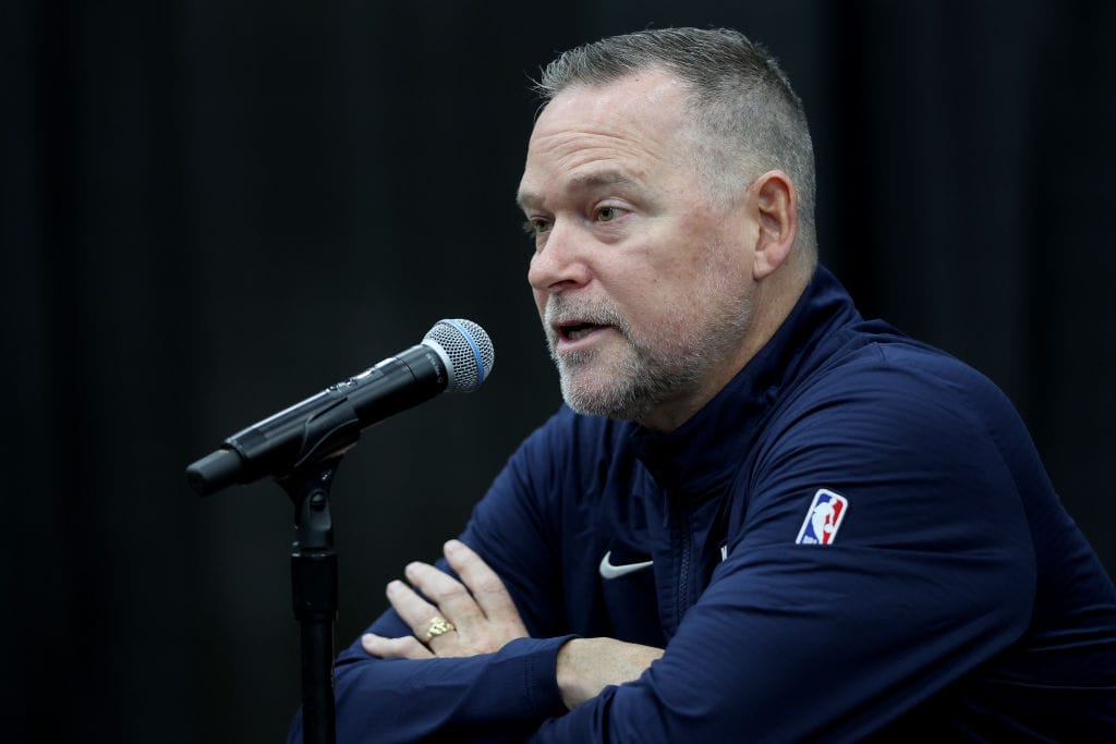 Michael Malone, entrenador de los Denver Nuggets