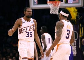 Durant y Beal estarán contra los Lakers