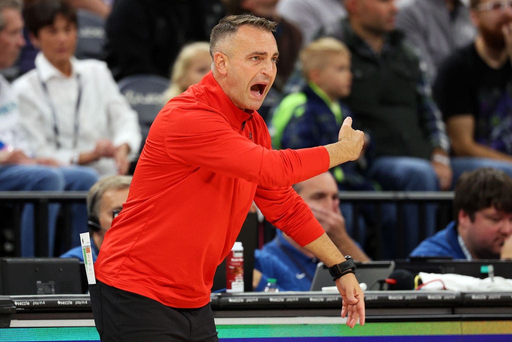 Darko Rajakovic, entrenador de los Toronto Raptors