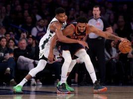 Los Knicks hunden más a los Bucks