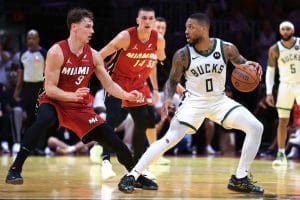 Damian Lillard se basta para tomar Miami