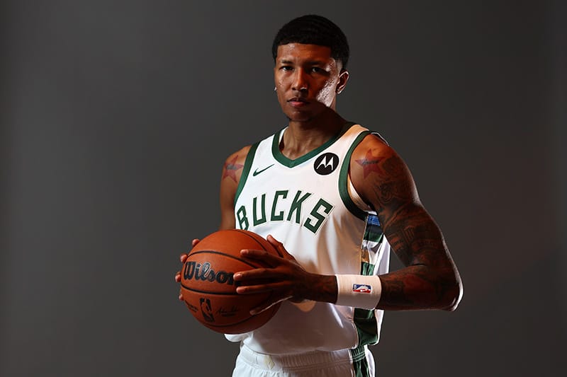 MarJon Beauchamp durante el media day