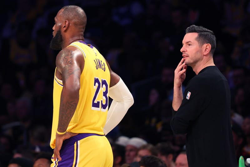 LeBron James y JJ Redick