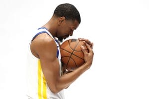De'Anthony Melton durante el Media Day