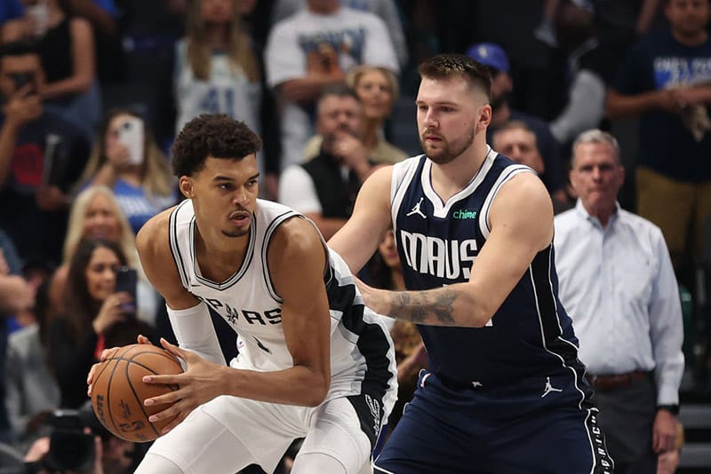 Doncic defiende a Wembanyama