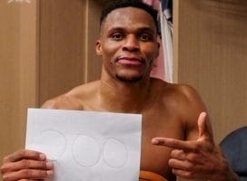 Histórico Westbrook: primer jugador con 200 triples-dobles