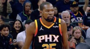 Los Suns, de nuevo sin Kevin Durant