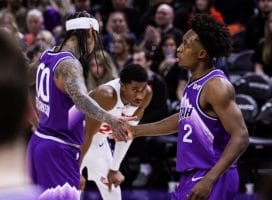 Jordan Clarkson y Collin Sexton