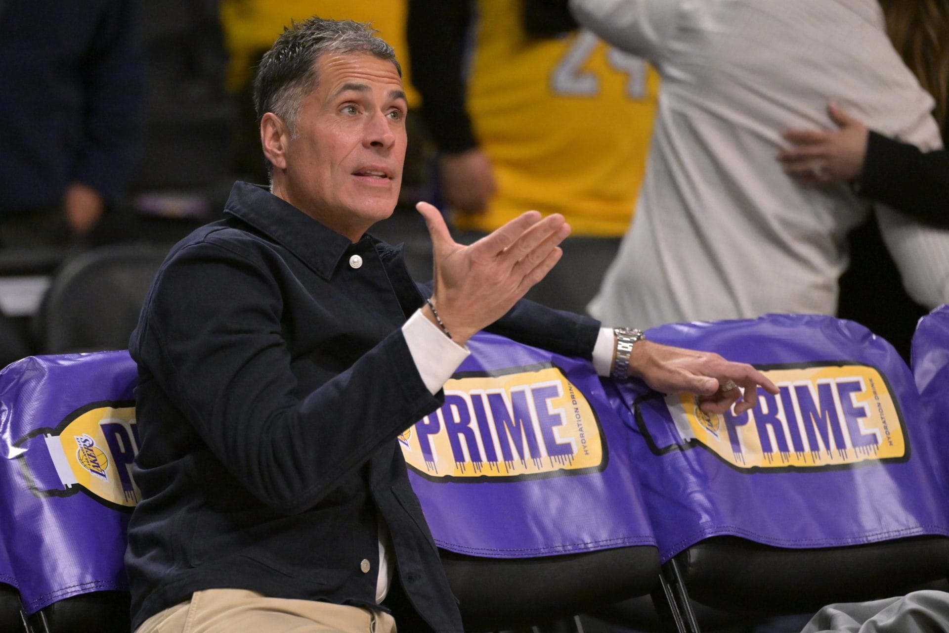 Rob Pelinka, general manager de los Lakers