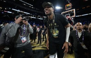 Giannis Antetokounmpo lidera el mejor quinteto de la Copa NBA