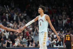 42 puntos de Wemby para ganar a los Hawks en la prórroga