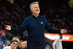 Steve Kerr, técnico de los Golden State Warriors