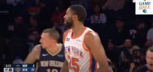 Mikal Bridges juega su mejor partido como Knick