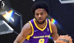 Bronny James anota 30 puntos en la G League