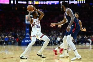 Los enfrentamientos entre Kevin Durant y Joel Embiid son de los más picantes en años recientes.