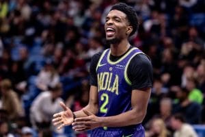 Heeb Jones celebra una acción ante Minnesota.