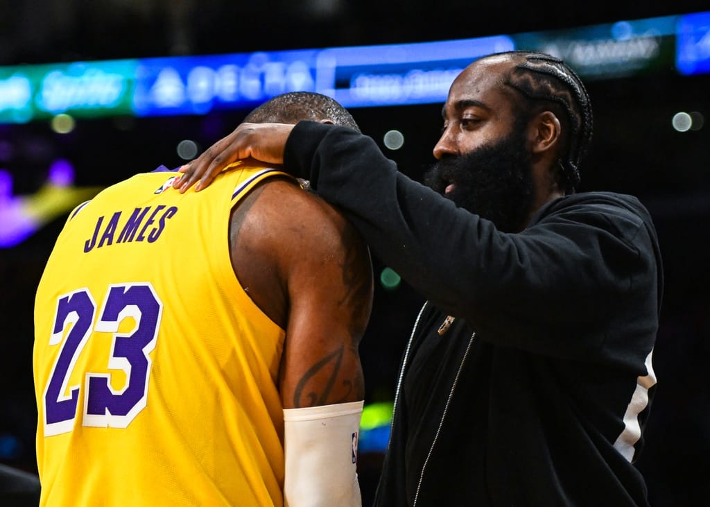 Harden y LeBron