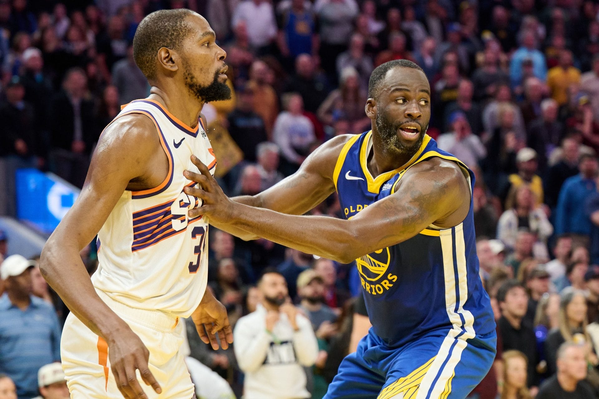 Kevin Durant y Draymond Green