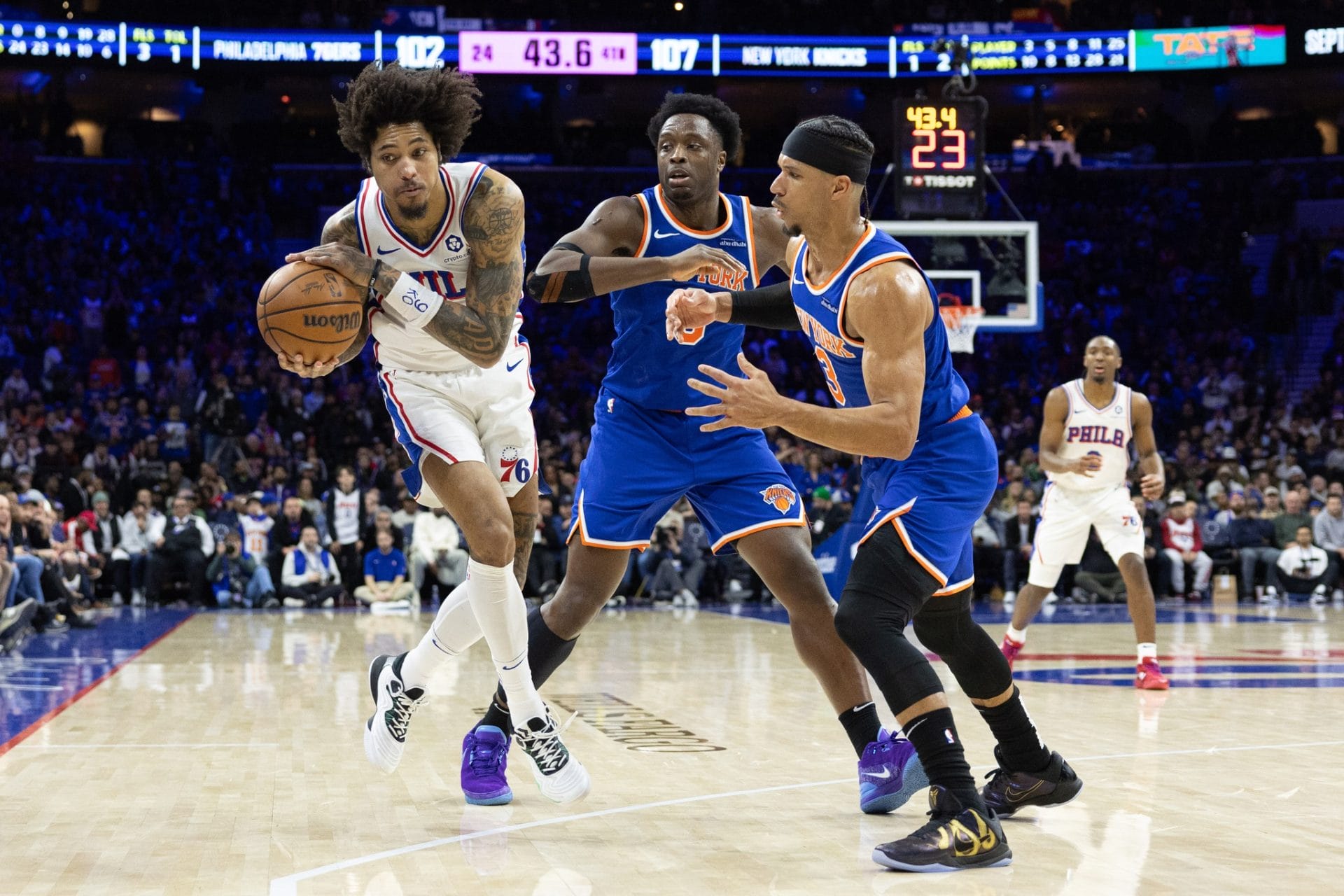 Knicks vs 76ers