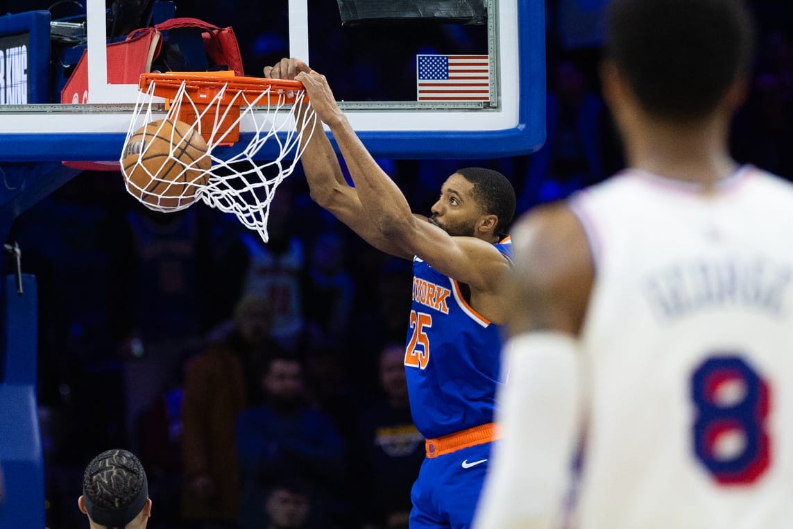 New York Knicks anotando