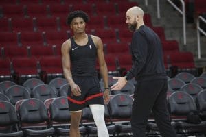 Jaleen Green, guard de los Rockets