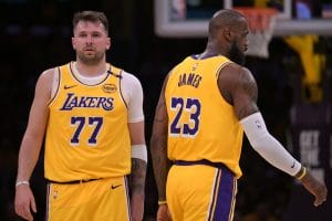 Luka Doncic debuta con triunfo en los Lakers
