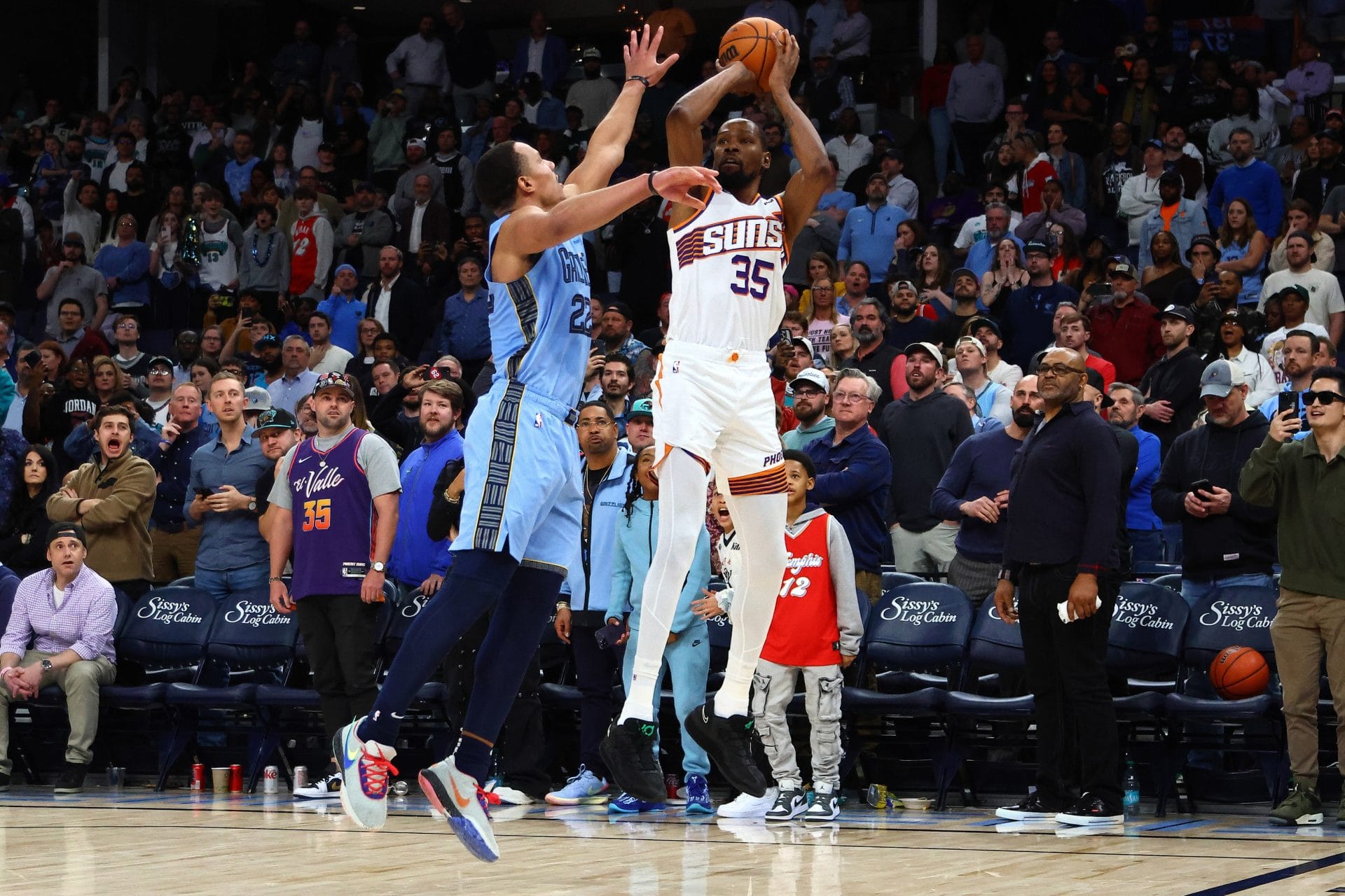 Durant con el game-winner que no entró