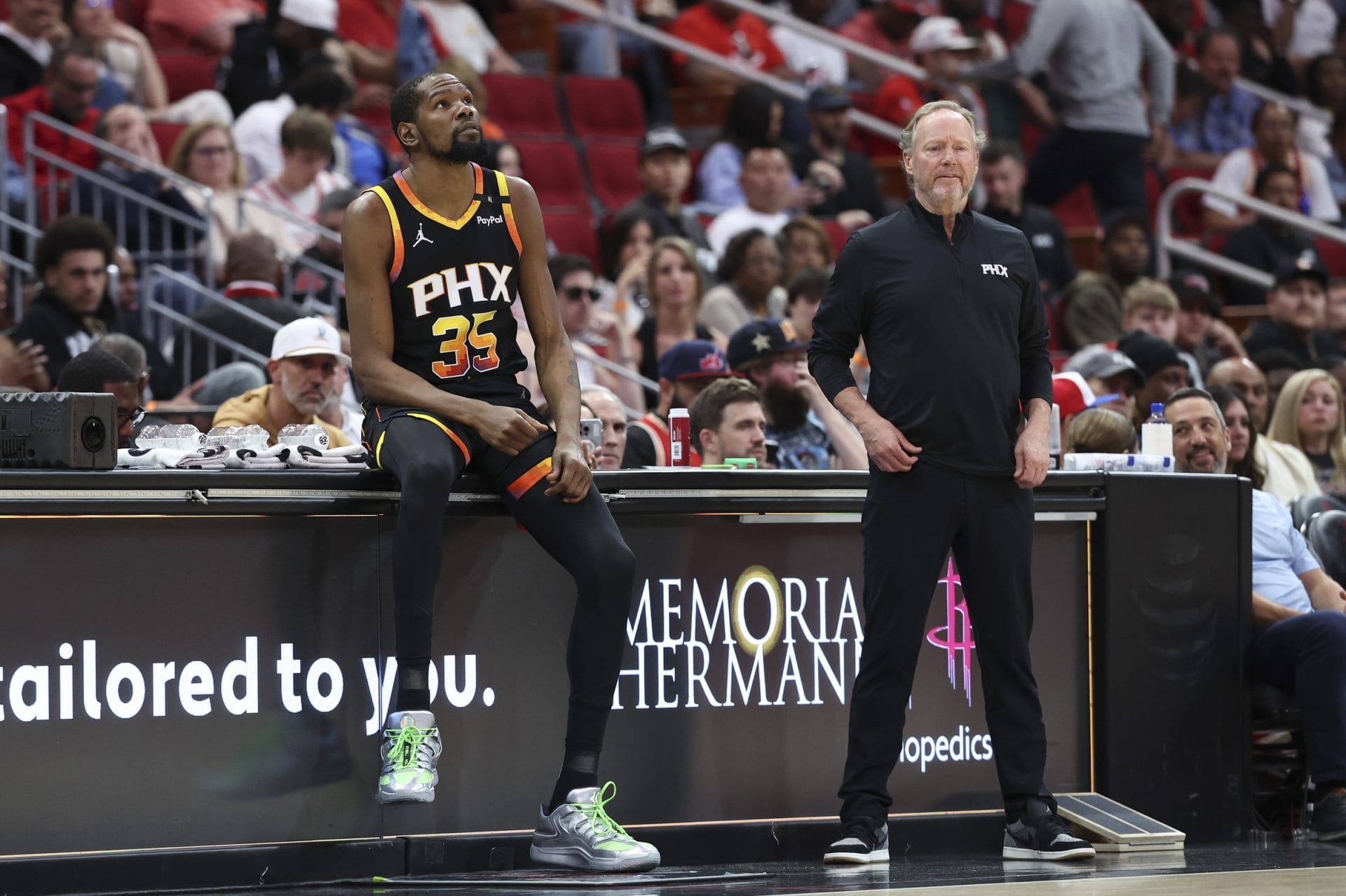 Kevin Durant y Mike Budenholzer