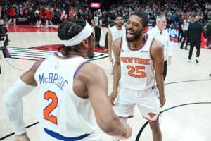 Mikal Bridges decide ante Portland