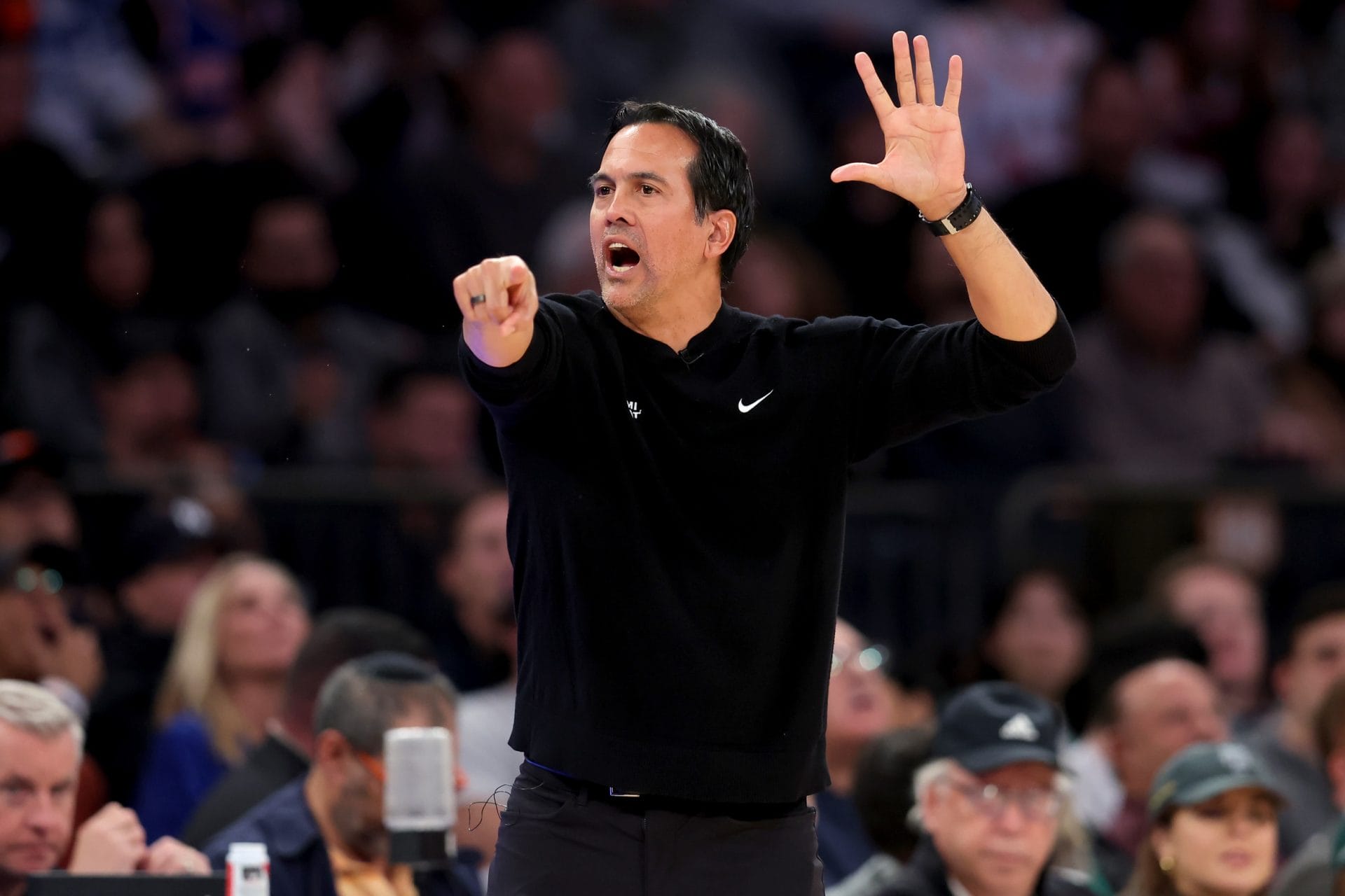 Erik Spoelstra, entrenador de los Miami Heat