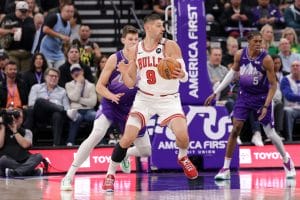 Nikola Vucevic, en un Jazz vs Bulls