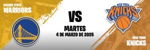 Knicks vs Warriors