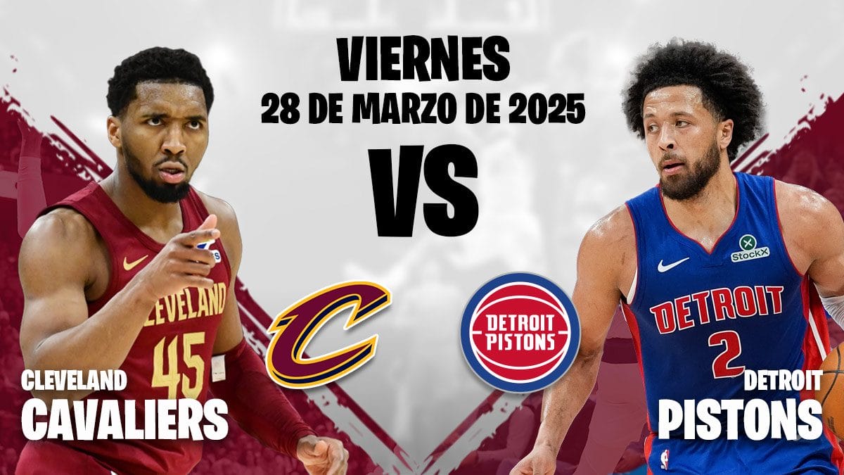 Donovan Mitchell y Cade Cunningham protagonizan el Pistons vs Cavaliers