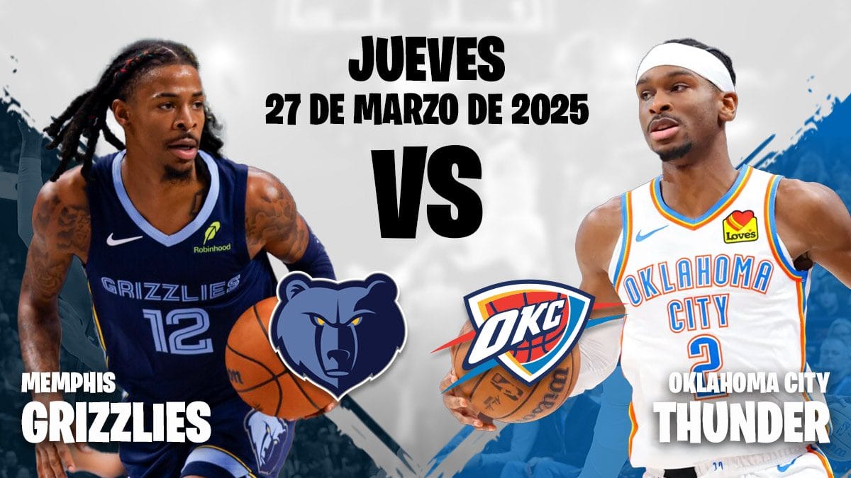Ja Morant y Shai Gilgeous-Alexander protagonizan el Thunder vs Grizzlies
