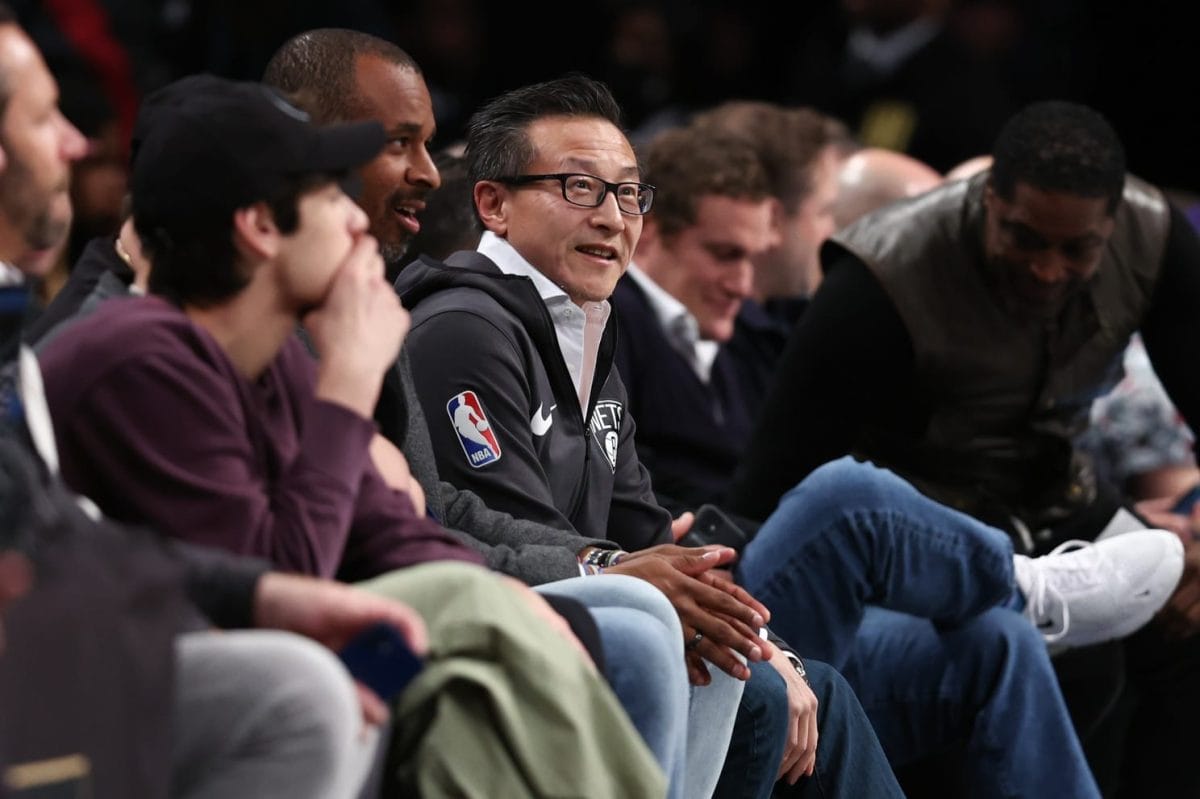 Joe Tsai, propietario de los Brooklyn Nets