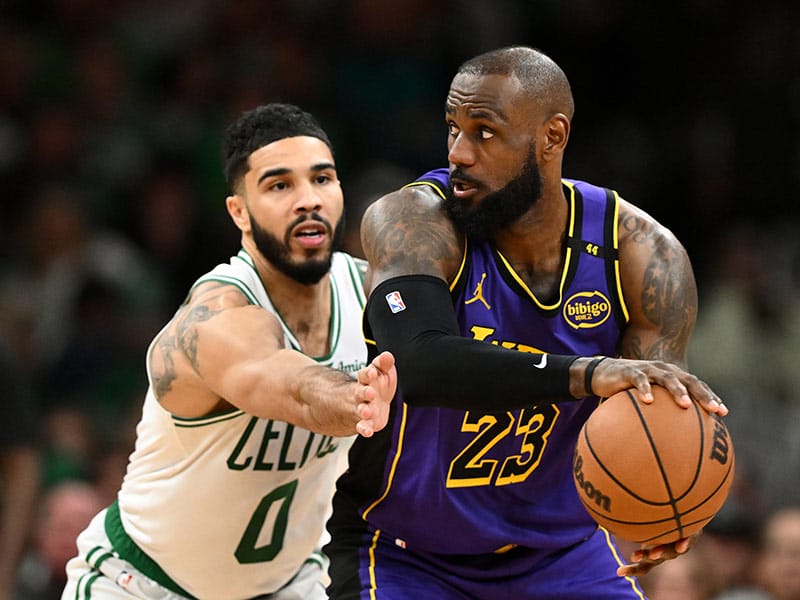 LeBron ante los Celtics