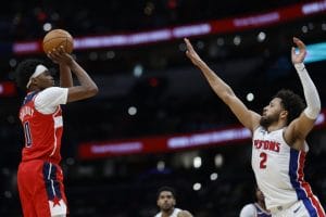 Último duelo entre Pistons y Wizards