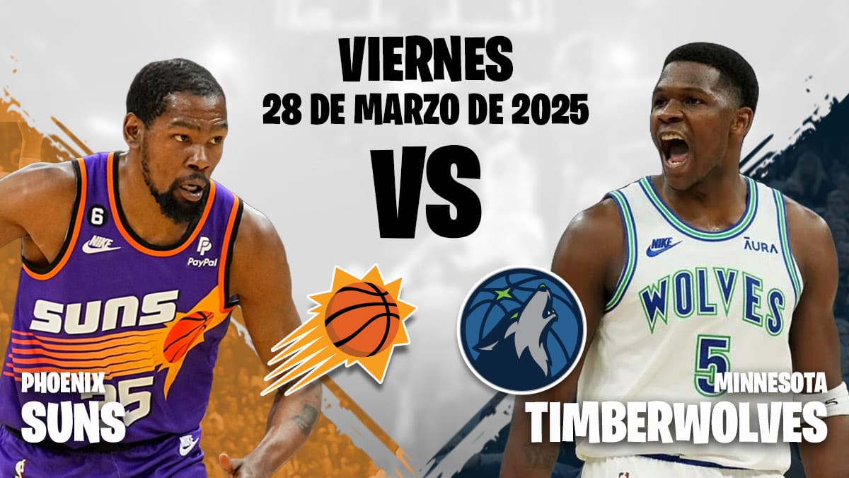 Previa Minnesota Timberwolves vs Phoenix Suns