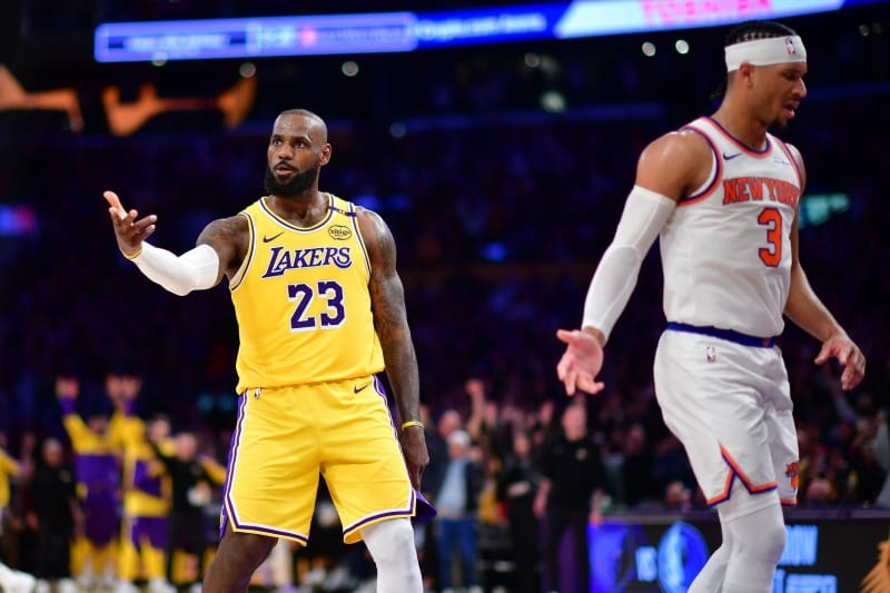 Doncic y LeBron firman el octavo triunfo consecutivo de Lakers