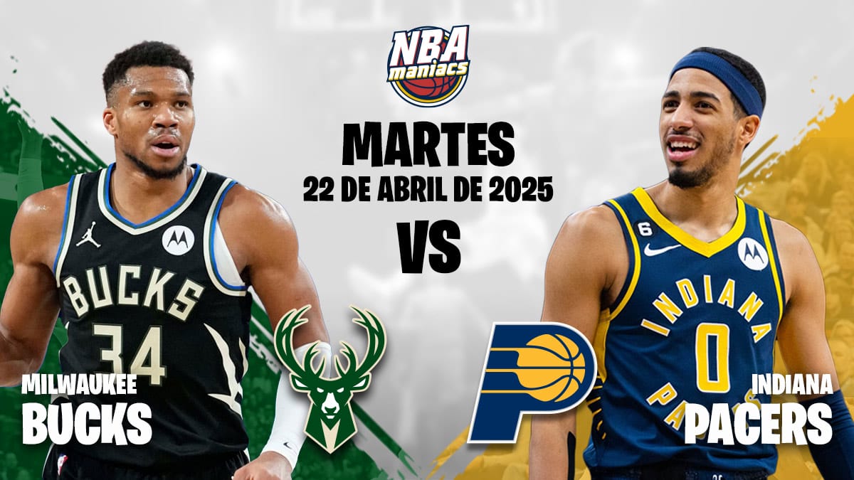 Bucks y Pacers se preparan para el Game 2