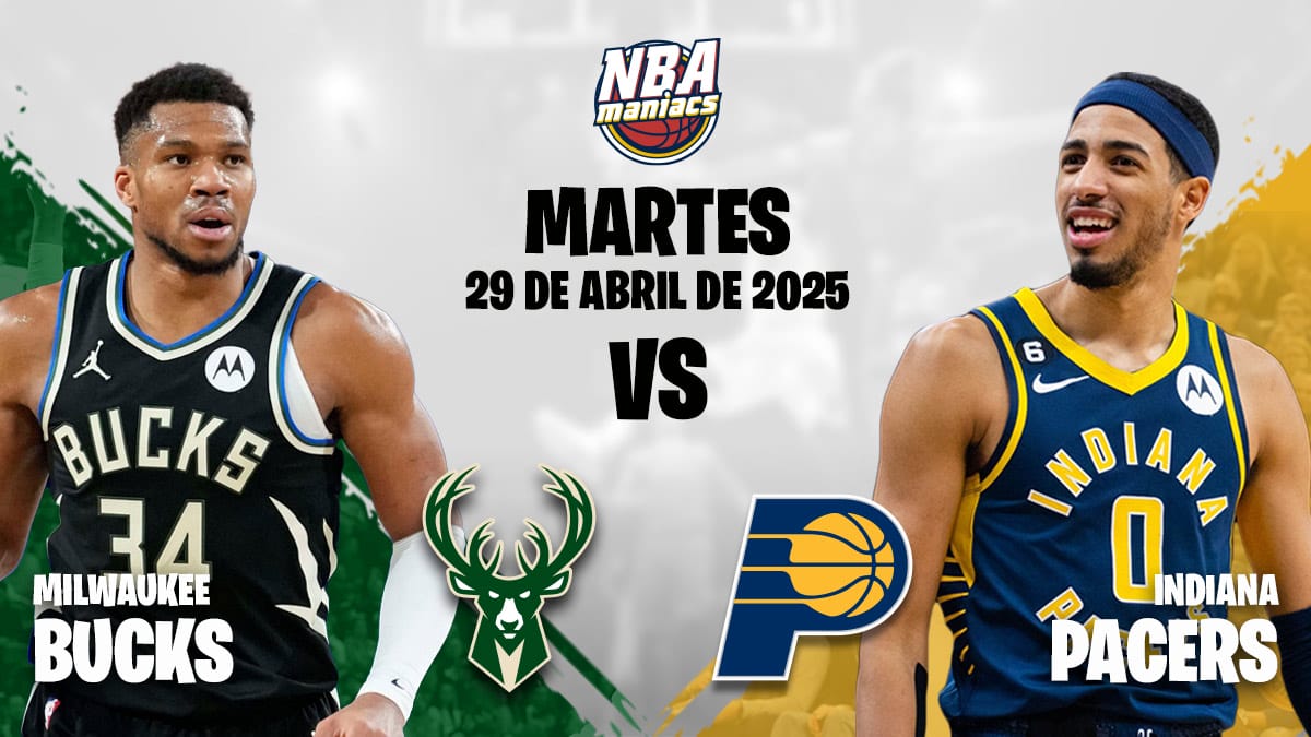 Previa Pacers vs Bucks Game 5 Playoffs 2025.