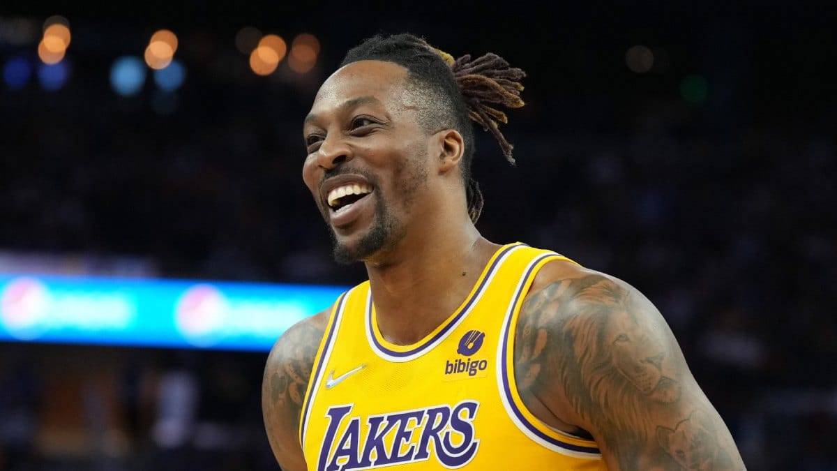 Dwight Howard durante su última etapa en Los Angeles Lakers.
