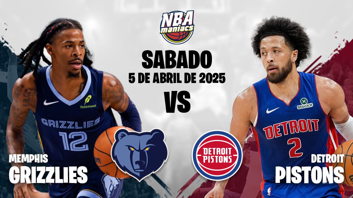 Los Grizzlies visitan a los Pistons buscando aferrarse a los playoffs