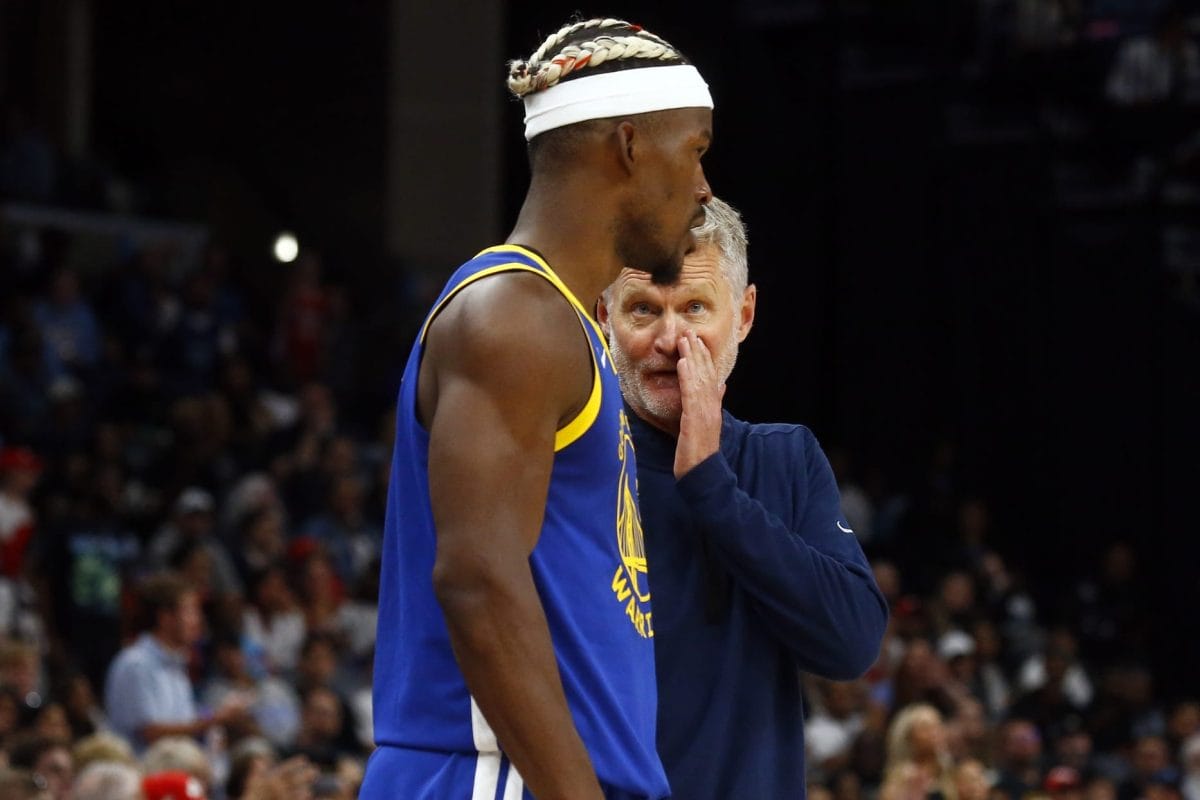 Jimmy Butler y Steve Kerr
