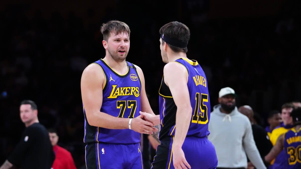 Luka Doncic y Austin Reaves lideran a los Lakers.