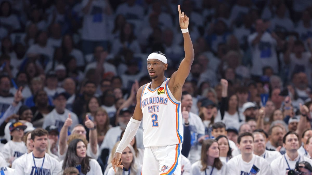 Shai Gilgeous-Alexander y los Thunder abrieron los playoffs con paliza.