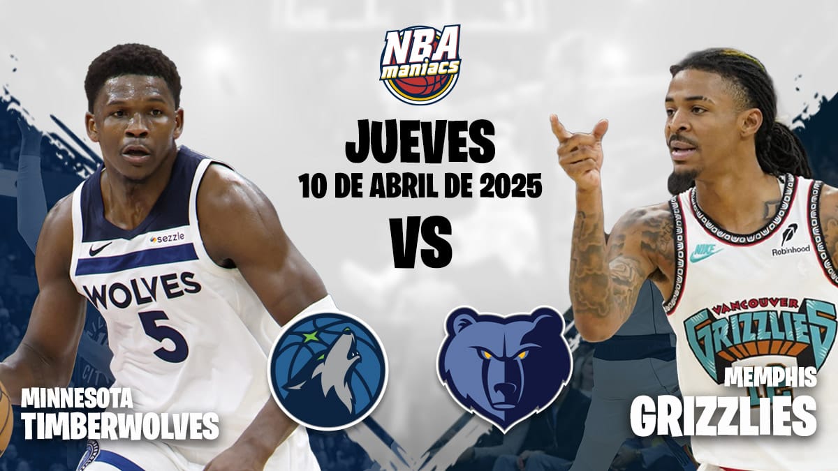Duelo clave entre Timberwolves y Grizzlies por los playoffs