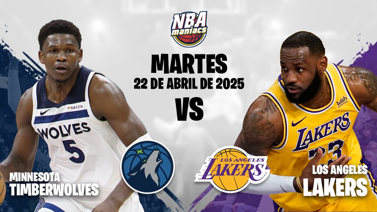 Los Angeles Lakers vs Minnesota Timberwolves: pronóstico, apuestas y mejores cuotas para la NBA