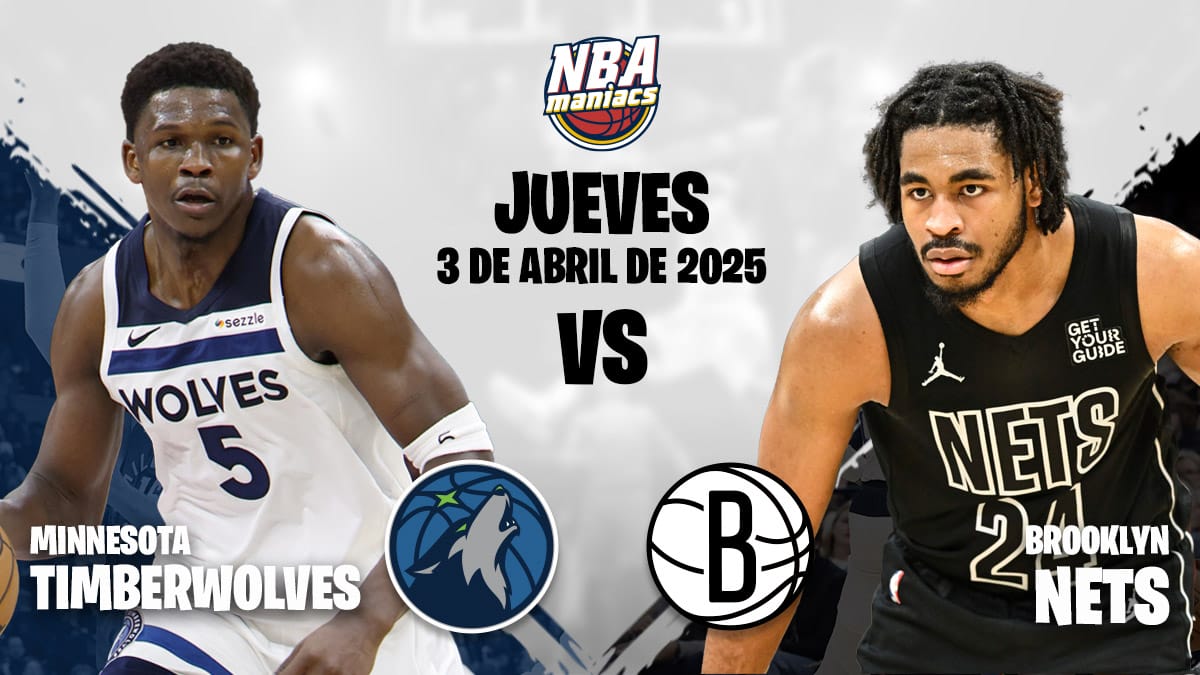 Los Timberwolves quieren seguir escalando a costa de los Nets